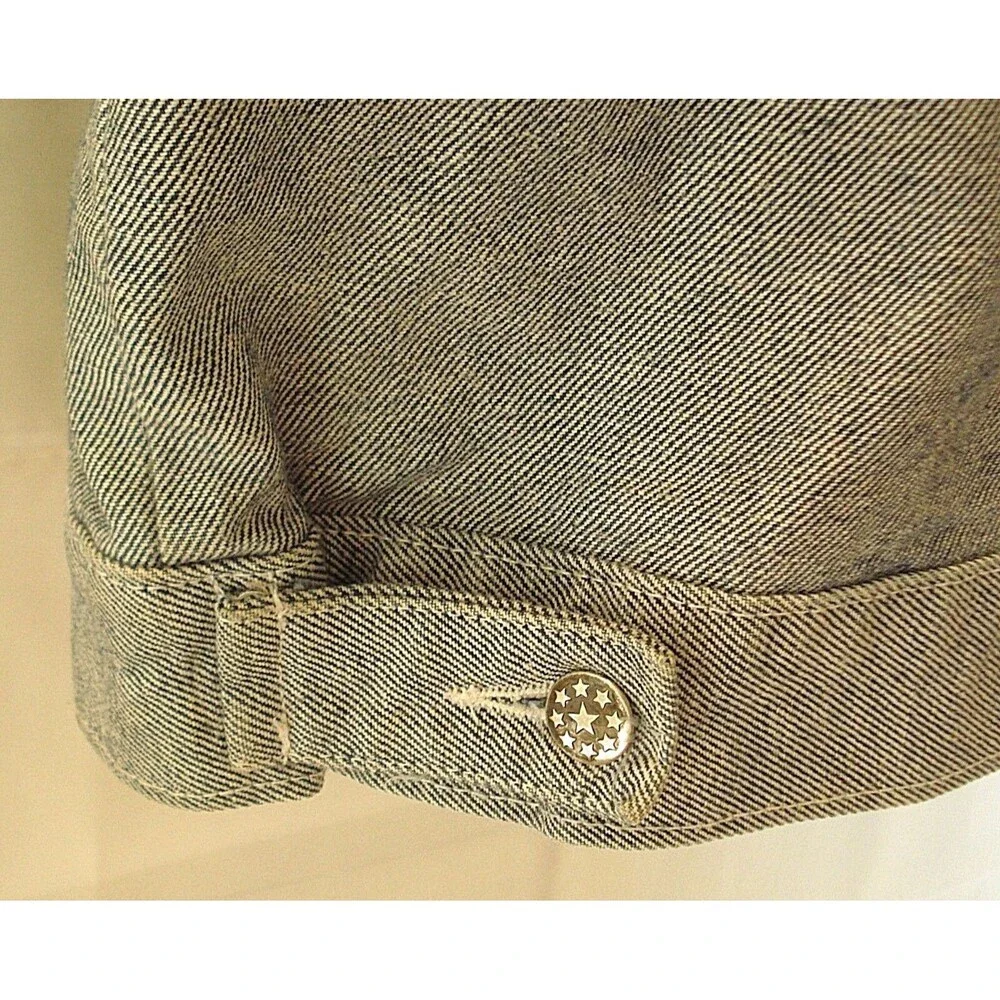 Ballers Urban Gear Jean Vest Vintage Embroidered Made In USA Mens Size 3XL